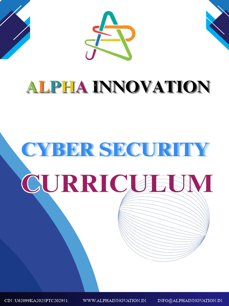 CYBER SECURITY Curriculum | PDF | Security | Computer Security