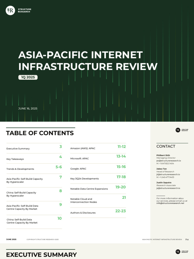 Apac Quarterly 1q25 Final | PDF | Data Center | Cloud Computing