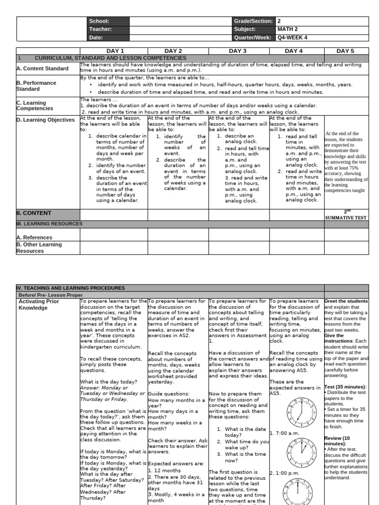 Math Week 4 | PDF | Cognition
