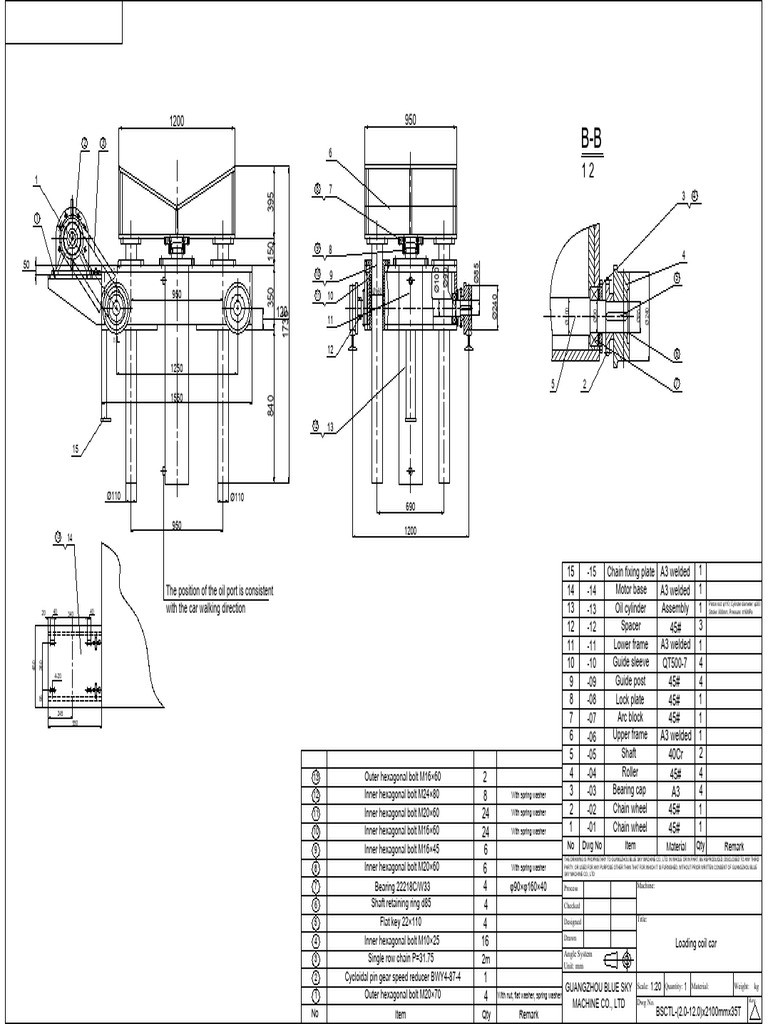 Loading coil car | PDF | Rotating Machines | Engines