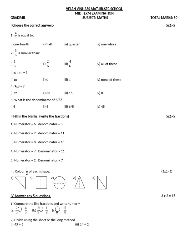 Maths III | PDF | Arithmetic | Mathematics