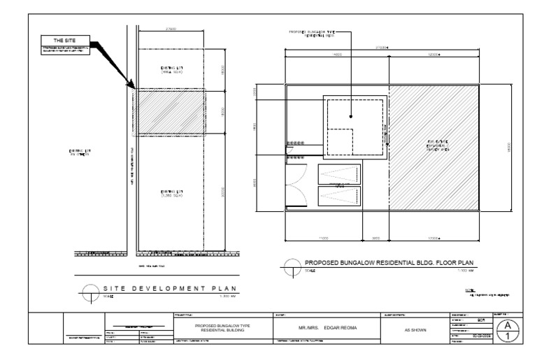 Site Development Plan | PDF