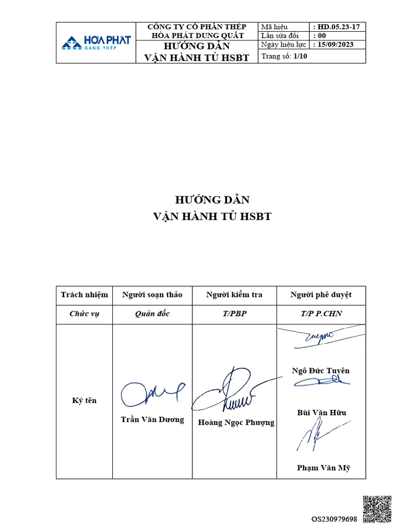 Hd.05.23-17 Hdvh Tu Hsbt 15.09.23_approved | PDF