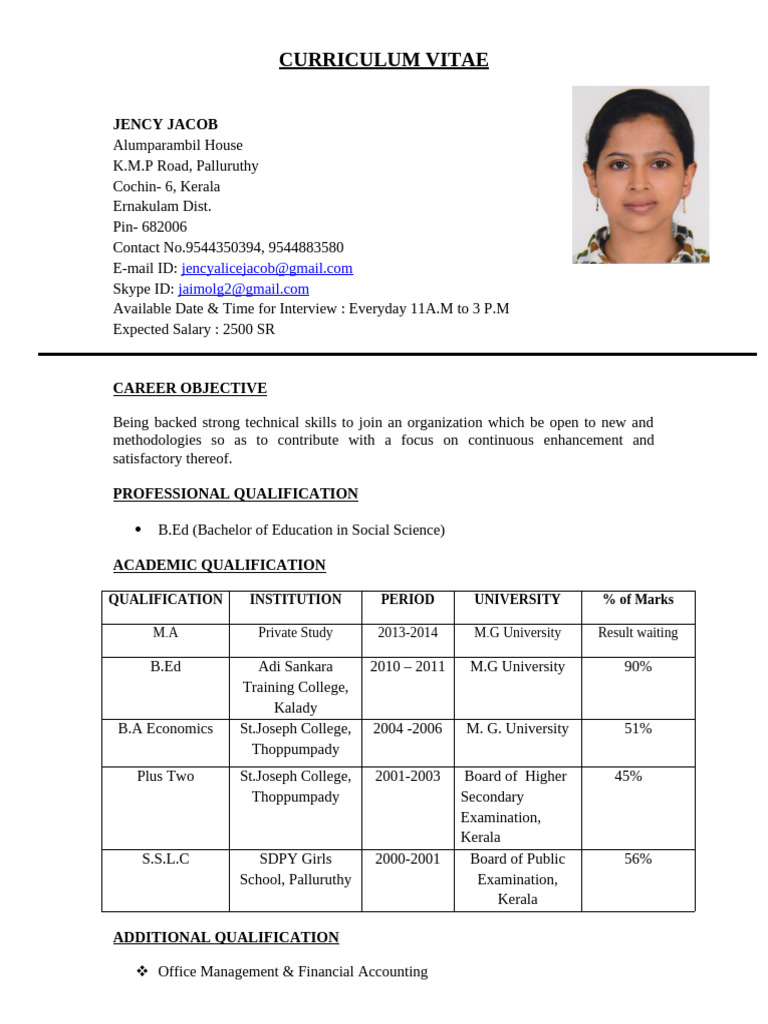 Jency Jacob (4) | PDF