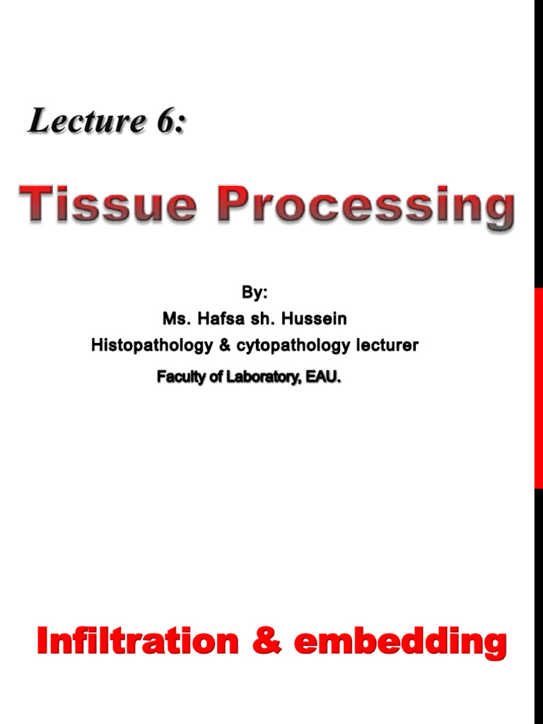 Tissue Processing Lecture 6 | PDF | Wax