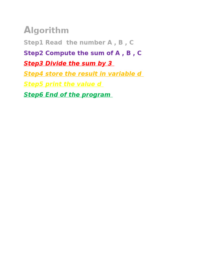 Algorithm | PDF