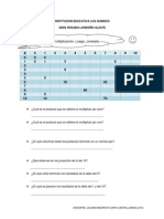 Actividad Multiplicación Grado 3