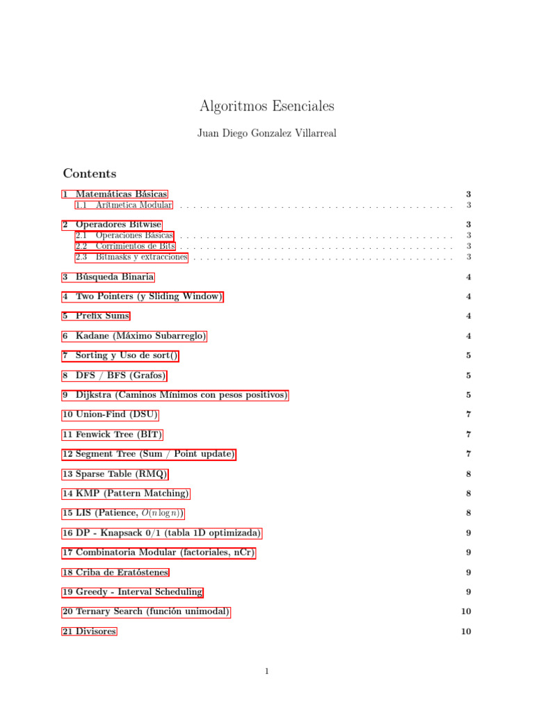 CP Algos | PDF | Programación de computadoras | Algoritmos y ...