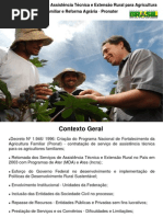 Apresentação PRONATER - Ruberval Gomes da Silva superintendete INCRA