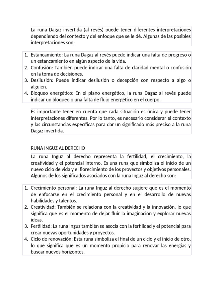 La Runa Dagaz Invertida | PDF | Creatividad | Las emociones