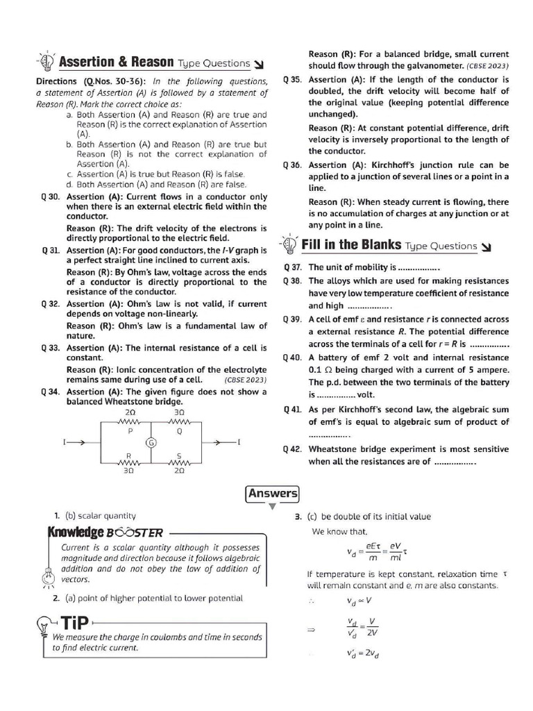 Answer Key | PDF