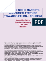 Beyond Niche Markets Consumer Attitude Towards Ethical Tourism