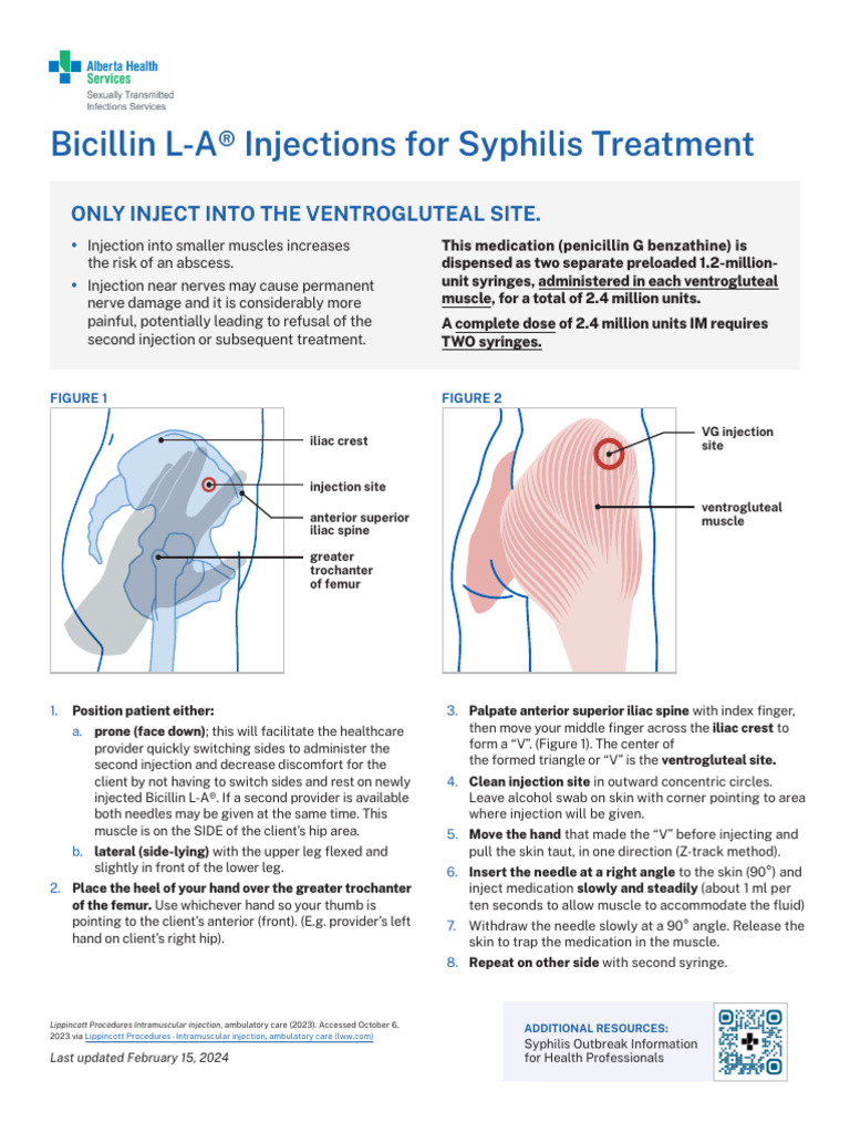 if-hp-srh-administering-bicillin-l-a-ventrogluteal | PDF | Injection ...