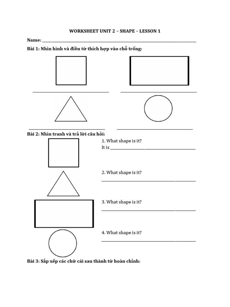 Worksheet Unit 2 - g2 | PDF