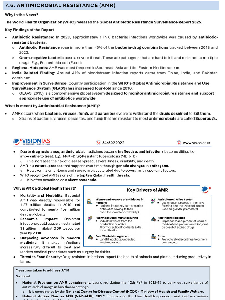 Anti Microbial Resistance | PDF | Antimicrobial Resistance | Antimicrobial