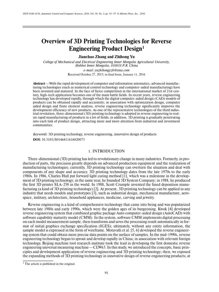 zhang2016-Overview of 3D Printing Technologies for Reverse Engineering ...