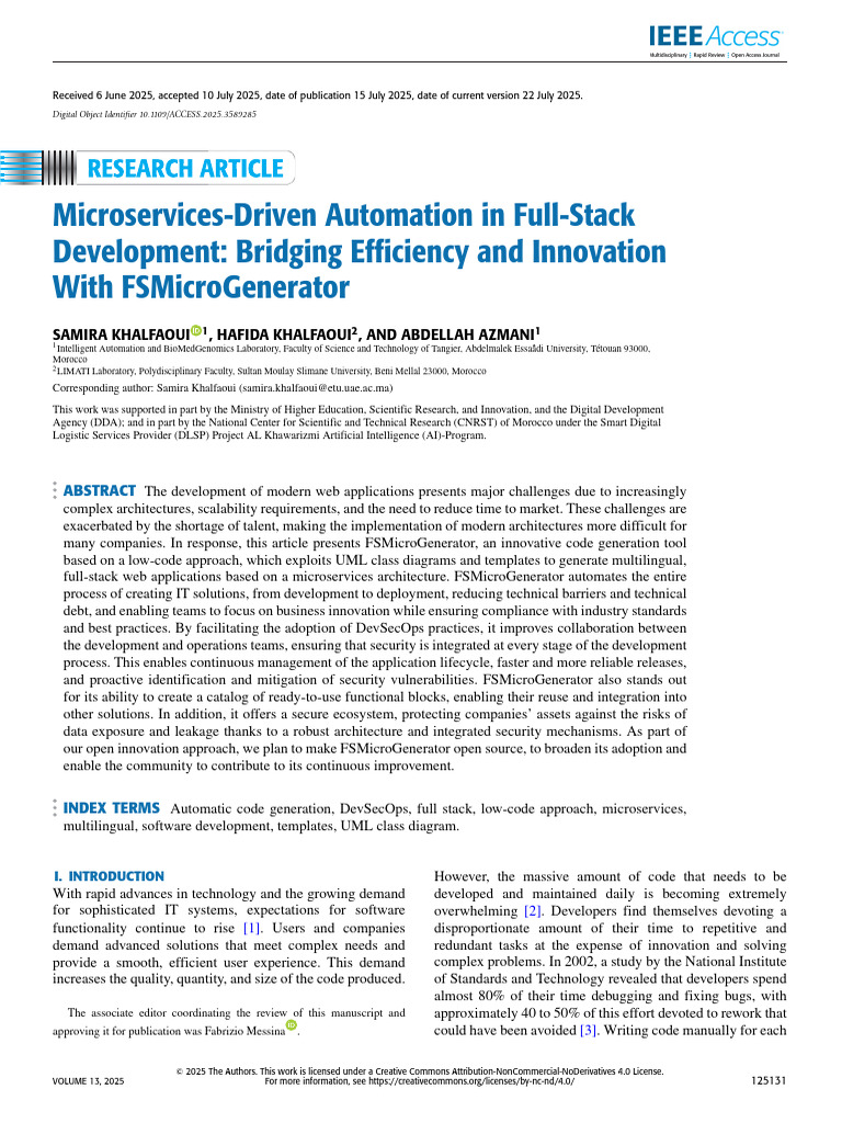 Microservices-Driven Automation in Full-Stack Development Bridging ...