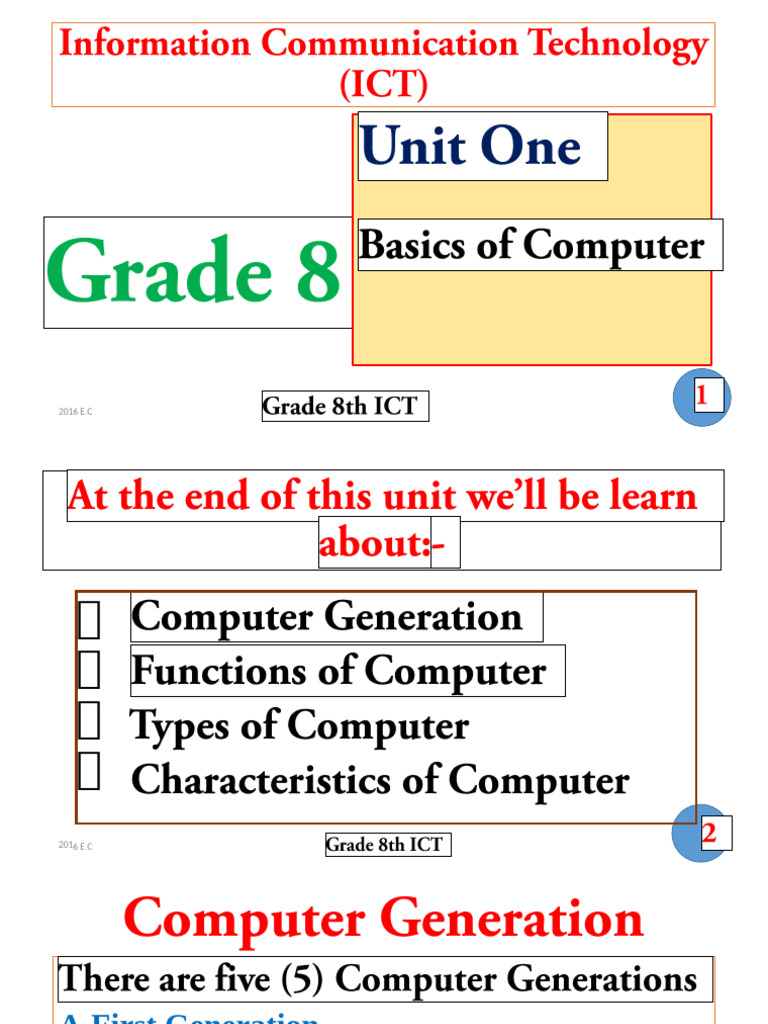 Grade 8 ICT Short PPT (Updated) - Signed | PDF | World Wide Web ...