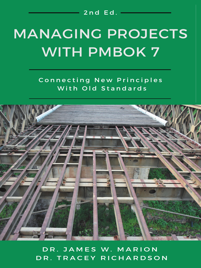 Managing Projects With PMBOK 7 Connecting New Prin... - (Cover) | PDF ...