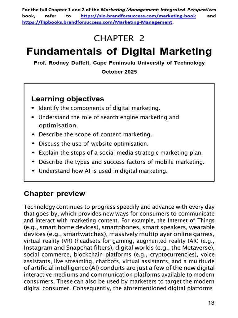 Fundamentals of Digital Marketing Chapter 2 | PDF | Search Engine ...