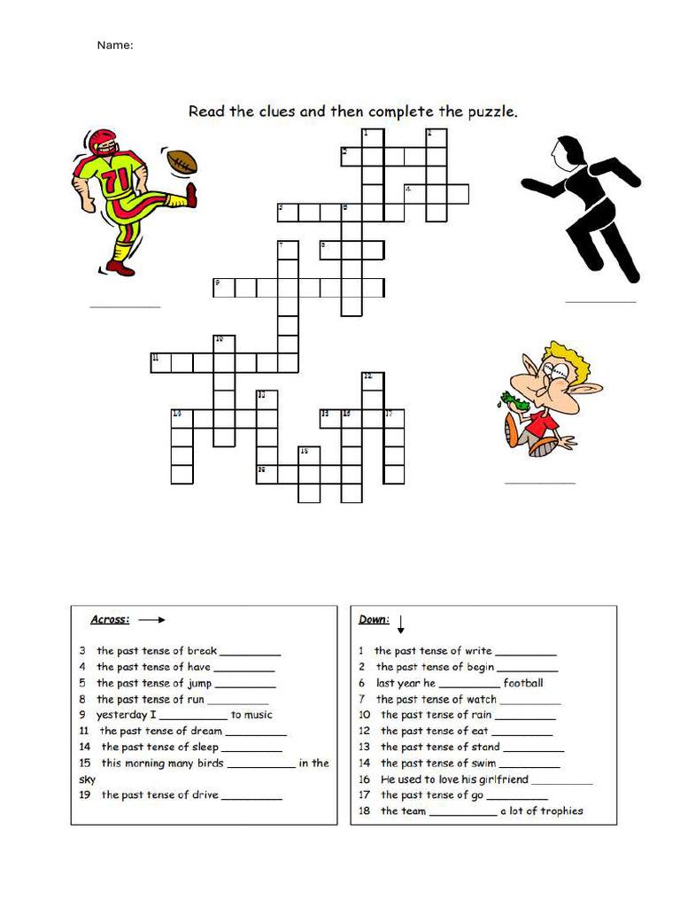 Activity Irregular Verbs | PDF