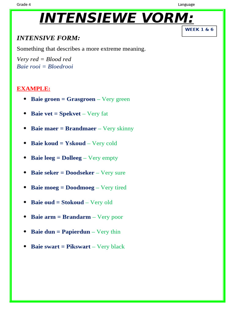 Grade 4 Term 2 RULES | PDF