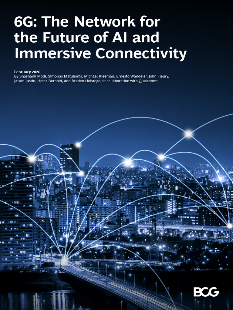 6G Network For The Future of AI & Immersive Connectivity | PDF ...