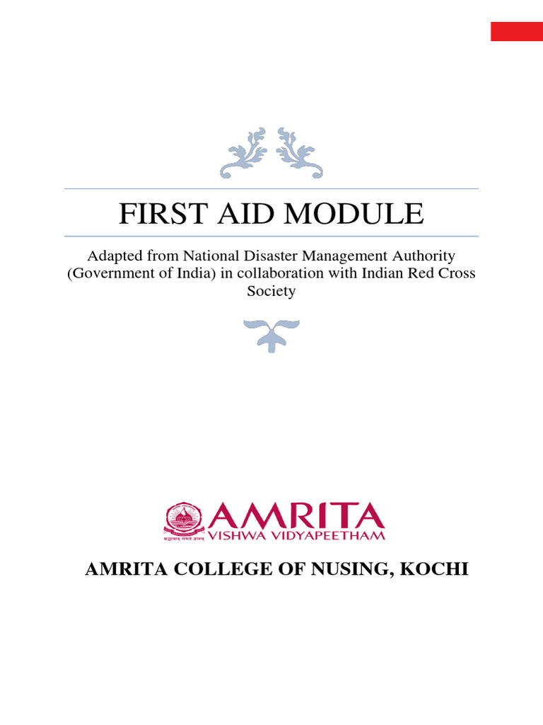 First Aid Module Learning Resource (Adapted) | PDF | Cardiopulmonary ...