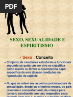 Sexo, Sexualidade e Espiritismo