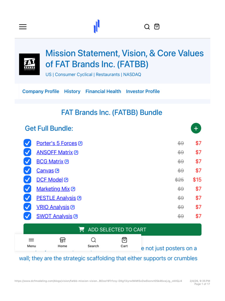 FAT Brands | PDF | Franchising | Brand