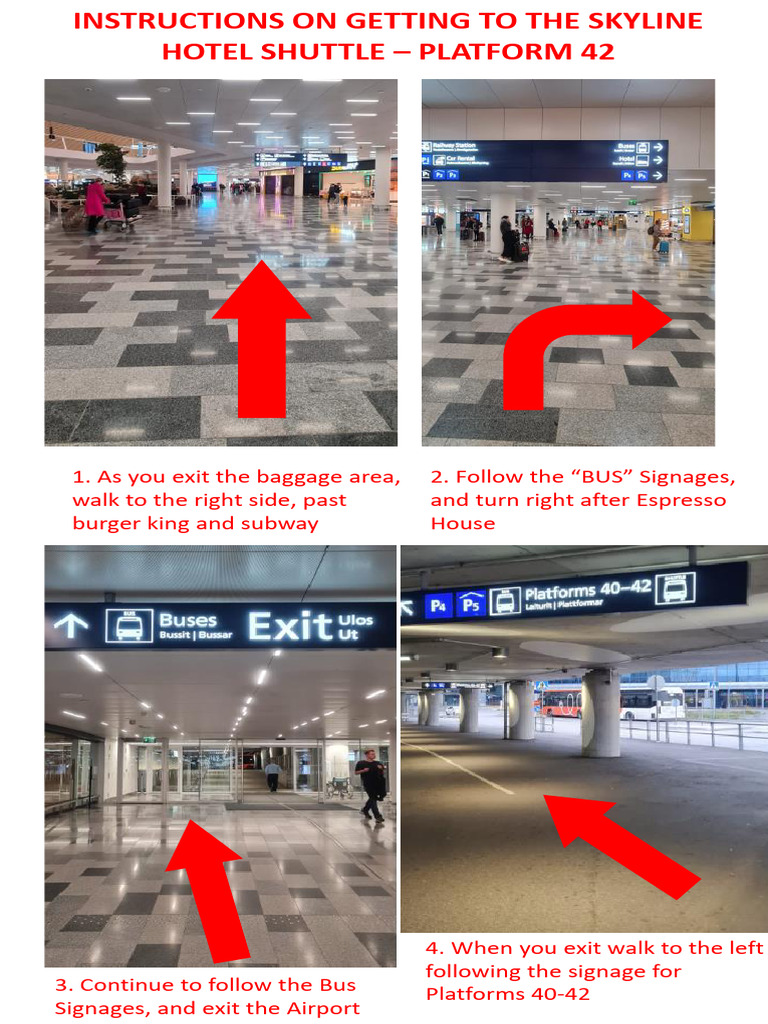 Shuttle Instructions | PDF