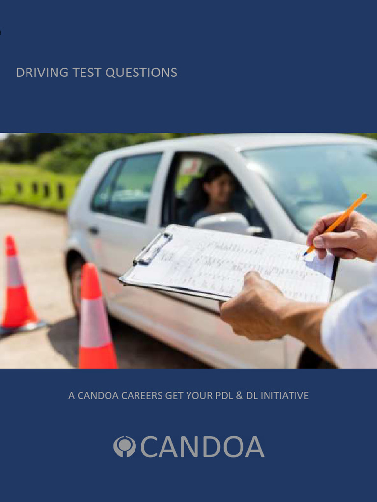 Common Driving Test Questions (1) | PDF | Traffic | Headlamp