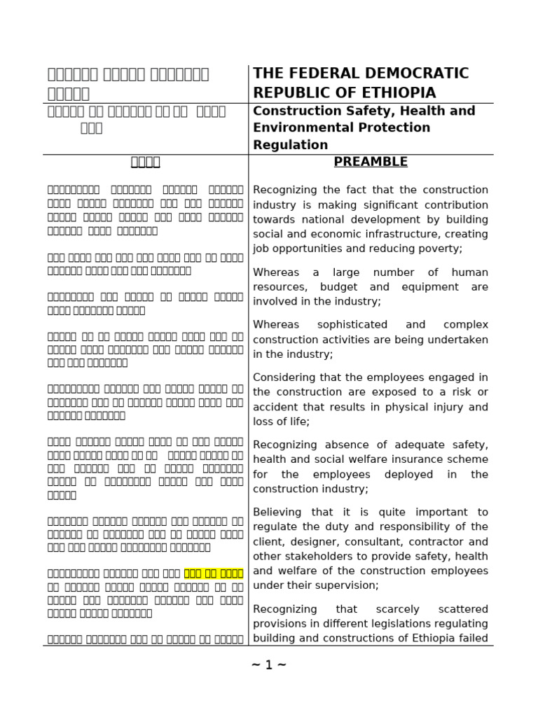 SHE Regulation Final Nov 2023 | PDF