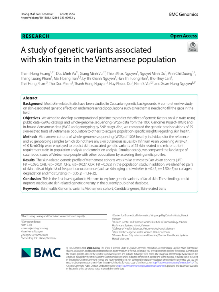 s12864-023-09932-y | PDF | Single Nucleotide Polymorphism | Genome Wide ...