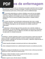 Cuidados de Enfermagem Meningite