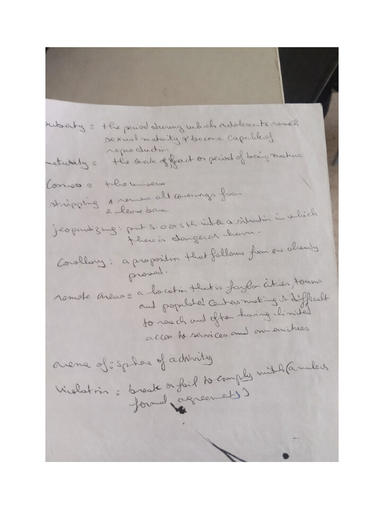 Handwritten Notes | PDF
