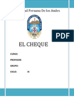 EL-CHEQUE