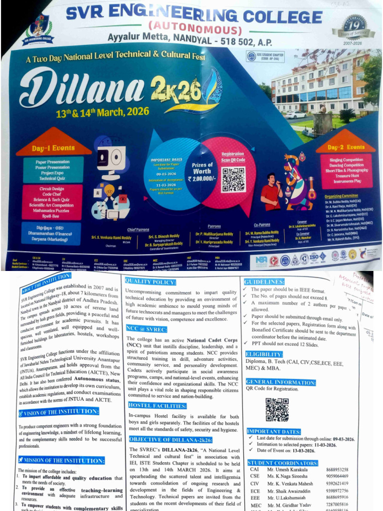 SVR Engineer College | PDF