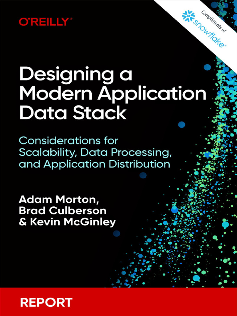 Designing a Modern Application Data Stack | PDF | Cloud Computing ...
