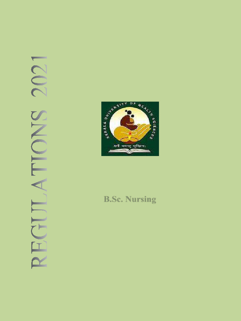 BSC Nursing Syllabus | PDF | Nursing | Health Care