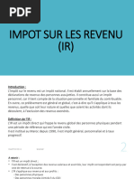 Barème IR Maroc 2025 : Taux et Tranches | PDF | Impôt sur le revenu ...