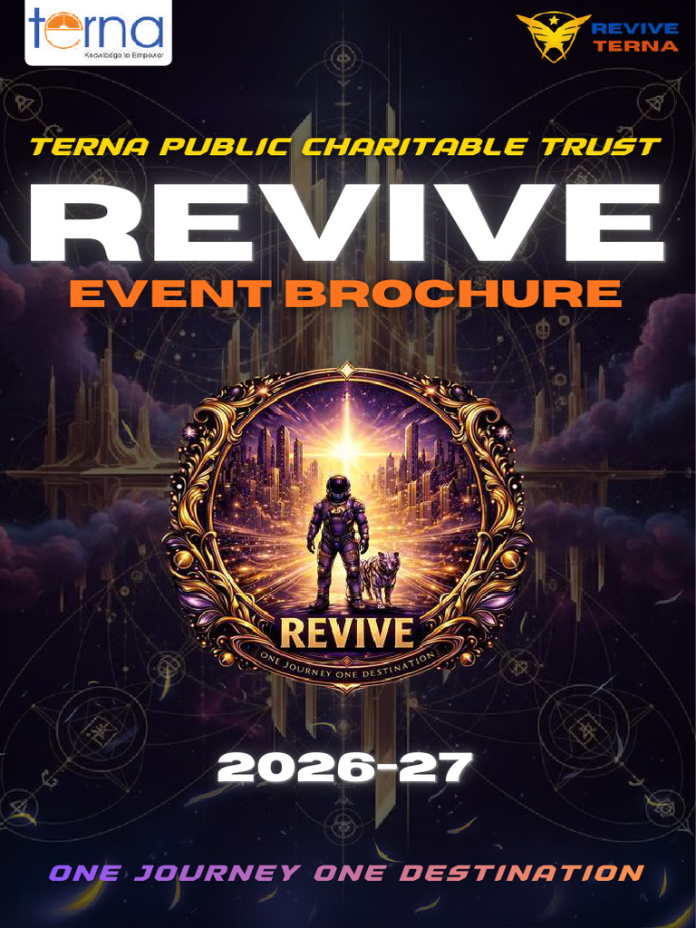 Revive Brochure 2026 | PDF | Dances