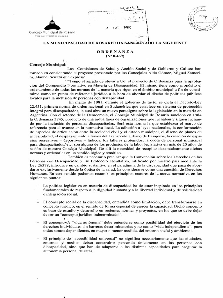 normativa_66271 | PDF | Invalidez | Accesibilidad
