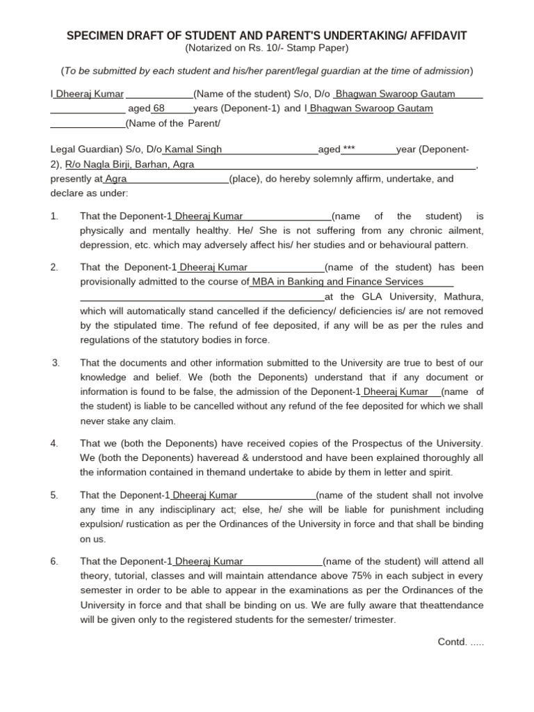 Undertaking New Format | PDF | Justice | Crime & Violence