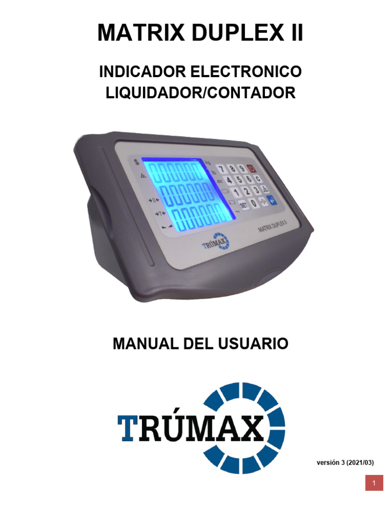 Manual Matrix Duplex Ver3 2021 | PDF | Ascii | Ingeniería Informática