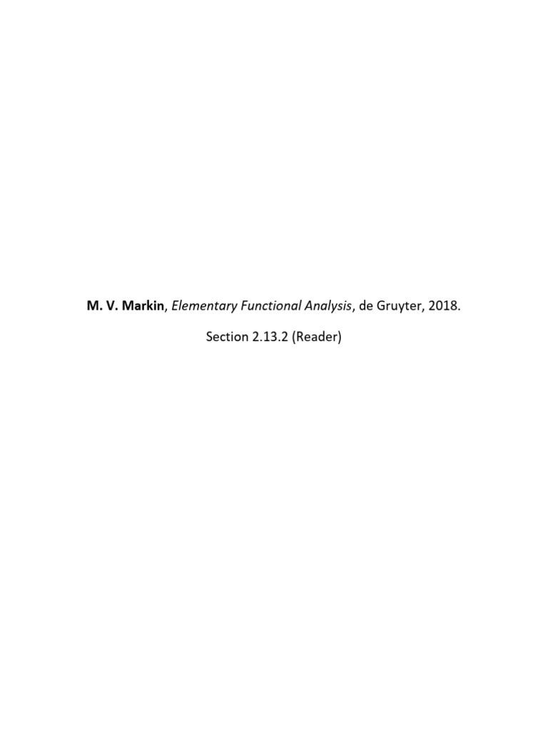Complete spaces definition and examples | PDF | Mathematical Relations ...