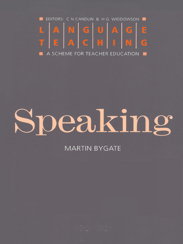 BygateLanguage Teaching_ a Scheme for Teacher's Education_ -- Bygate ...