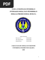 Download Makalah Interaksi Pendidikan Dan Sosial by Kiki Sulistiyani SN100996773 doc pdf