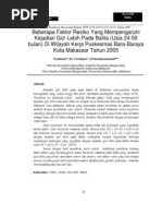 Download Beberapa Faktor Resiko Yang Mempengaruhi Kejadian Gizi Lebih Pada Balita Usia 24 59 Bulan Di Wilayah Kerja Puskesmas Bara Baraya Kota Makassar Tahun 20051 by Devie Inggriani SN100997378 doc pdf