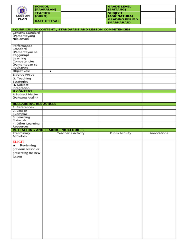 LESSON PLAN For Ranking - 053030 | PDF